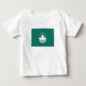 Macau Flag ベビーTシャツ (正面)