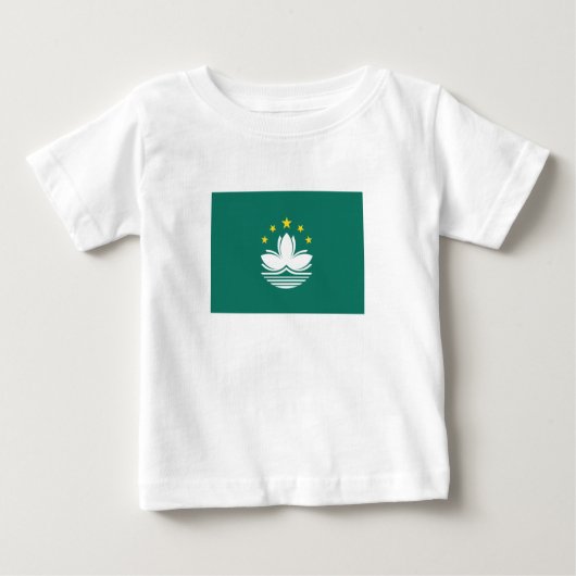 Macau Flag ベビーTシャツ (正面)