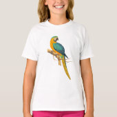 Macaw Bird Tシャツ (正面)
