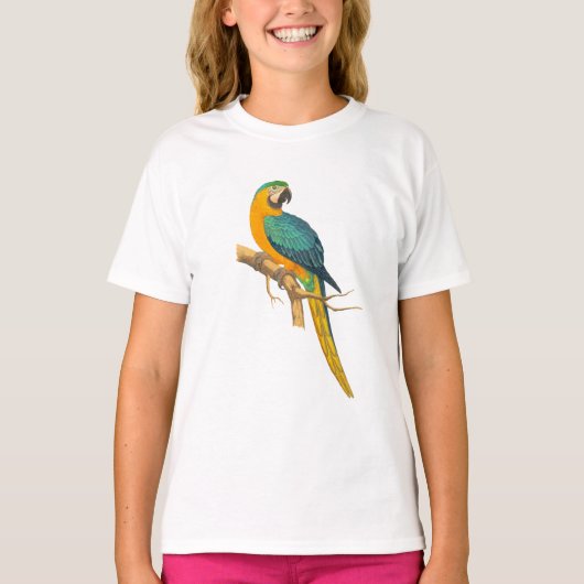 Macaw Bird Tシャツ (正面)