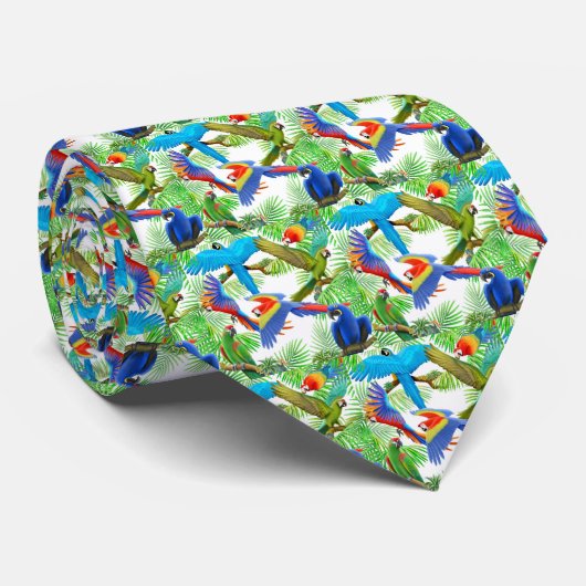 Macaw Jungle Tie ネクタイ (ロール)