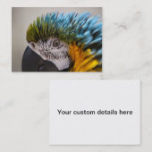 Macaw Parrot – 名刺 (正面/裏面)
