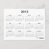 Macaw Parrots 2013カレンダーはがき ポストカード (裏面)