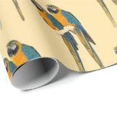 Macaw Parrots Photo Wrapping Paper  ラッピングペーパー (ロールコーナー)