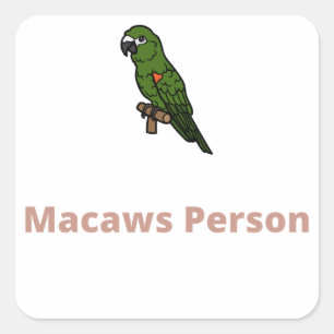 Macawsパーソン – Macaws スクエアシール