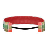 MACBAINタータンチェックノンヘッドバスリップまたは滑ることンド アスレチックヘッドバンド (裏面)