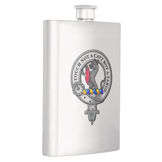 MacBainCrestバッジ フラスク (右)