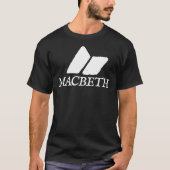 Macbeth - Grunge Logo Essential T-Shirt Tシャツ (正面)