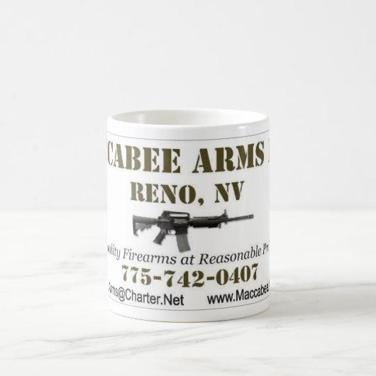 MACCABEEはコーヒー・マグを武装させます コーヒーマグカップ (中央)