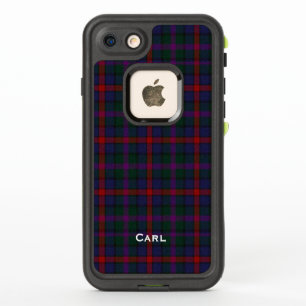 MacCauganクランPlaid耐用年数iPhone 7ケース