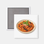 Maccheroni alla Norma Magnet マグネット (正面/裏面)