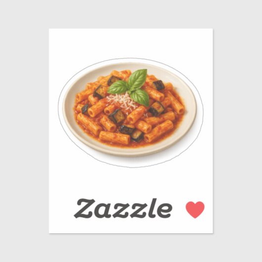 Maccheroni alla Norma Sticker シール (シート)