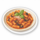 Maccheroni alla Norma Sticker シール (正面)