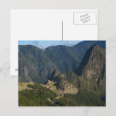 Macchu Picchu ポストカード (正面/裏面)