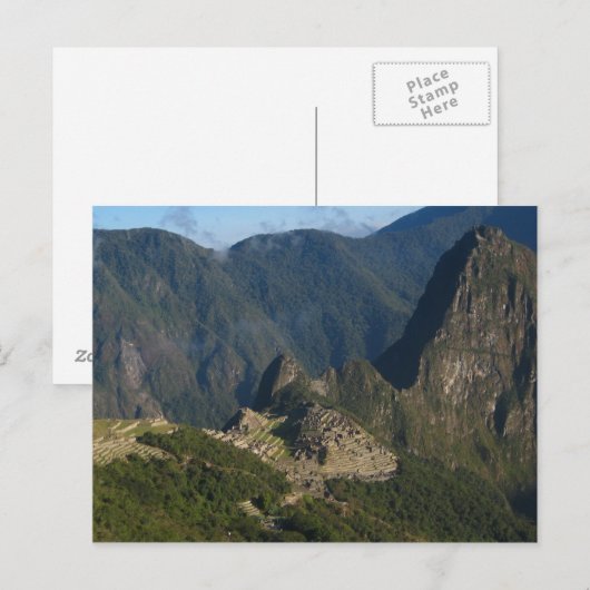 Macchu Picchu ポストカード (正面/裏面)