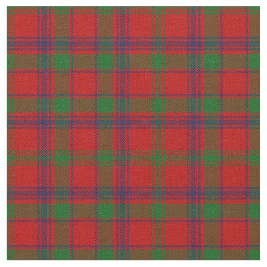 MacCollの一族のタータンチェック ファブリック (クローズアップ)