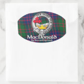 MacDonaldの一族 楕円形シール (バッグ)
