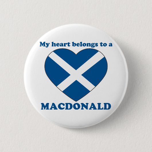 Macdonald 缶バッジ (正面)