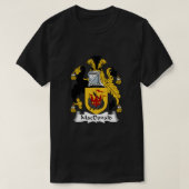 MacDonald Coat of Arms  MacDonald Family Crest Tシャツ (デザイン正面)