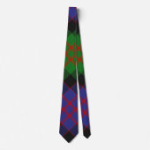 MacDonald Scottish Clan Tartan Plaid Pattern ネクタイ (正面)