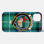 MacDonald Tartan, Badge & Crest Phone Cover Case-Mate iPhoneケース (裏面 (横))