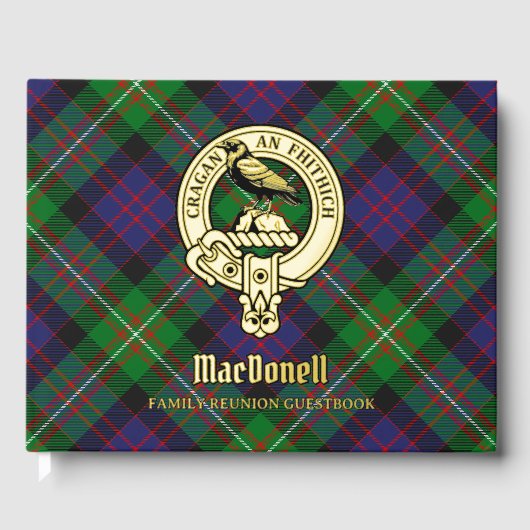 MacDonell Family Reunion Guest Book ゲストブック (正面)