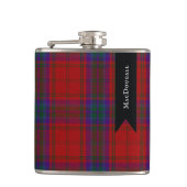 MacDougall Vestiarium No 26 タータンチェックの容器 フラスク (正面)
