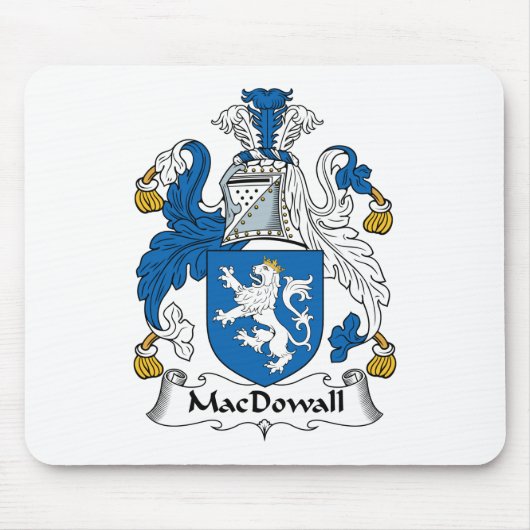 MacDowallの家紋 マウスパッド (正面)