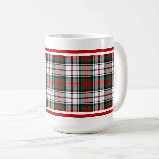 MacDuff一族のドレスタータン スコットランド柄 コーヒーマグカップ (正面右)