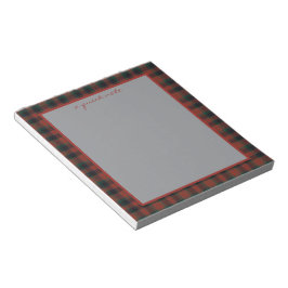 MacDuff Hunting Modern Original Scottish Tartan  ノートパッド