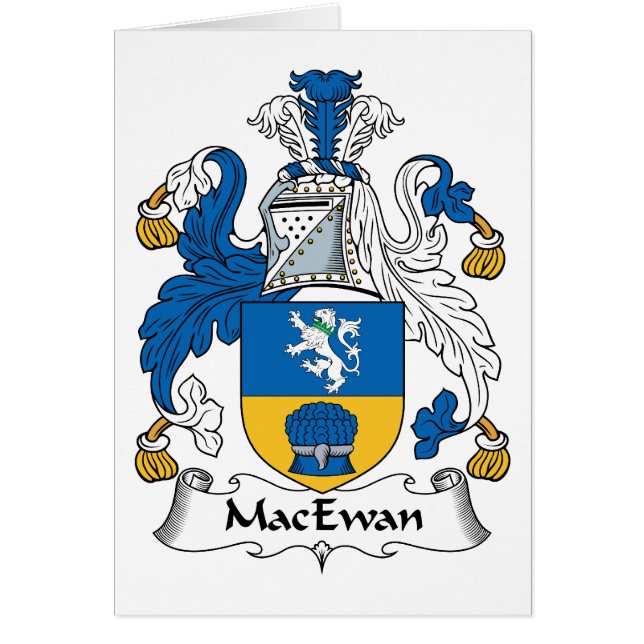 MacEwanの家紋 (正面)