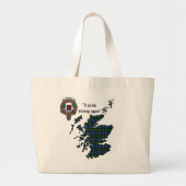 MacEwan/MacEwenクランバッジジャンボトート ラージトートバッグ (正面)