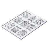 「Macfarlaneからの鋳鉄の柵のためのデザイン、 ノートブック (左側)