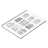 「Macfarlaneのカリフォルニアからの鋳鉄のゲートのためのデザイン、 ノートブック (左側)