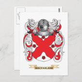 MacFarlane Coat of Arms (家紋) ポストカード (正面/裏面)
