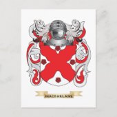 MacFarlane Coat of Arms (家紋) ポストカード (正面)