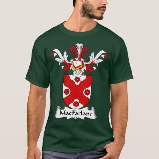 MacFarlane Coat of Arms Family Crest Tシャツ