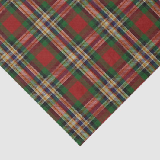 MacGillのタータンチェック格子縞のティッシュペーパー 薄葉紙 (詳細)