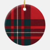 MacGregorのオーナメントは名前を編集します セラミックオーナメント (裏面)