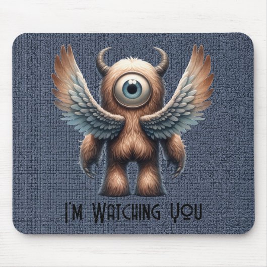 MacGregor - One-eyes Monster - カスタム Mouse pad マウスパッド (正面)