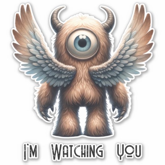 MacGregor - One-eyes Monster シール (正面)