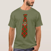 MacGregor+Scottish+Badge+タータン ネクタイ Tシャツ (正面)