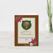 MacGregor Scottish Clan Tartan & Crest カード (正面)