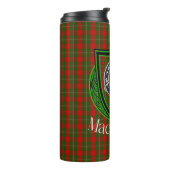 MacGregor Scottish Clan Tartan & Crest タンブラー (回転左)