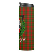 MacGregor Scottish Clan Tartan & Crest タンブラー (回転右)