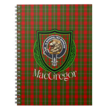 MacGregor Scottish Clan Tartan & Crest
