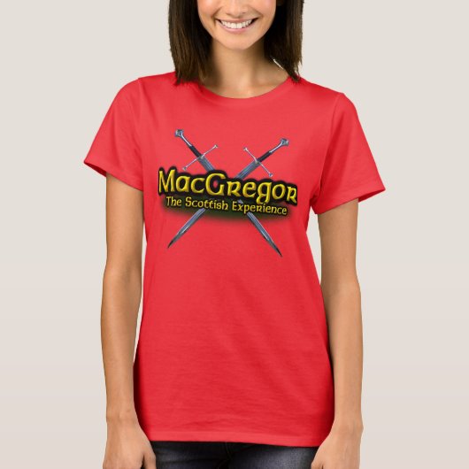 MacGregor The Scotish Experience Clan Tシャツ (正面)