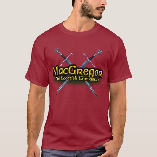 MacGregor The Scotish Experience Clan Tシャツ (正面)