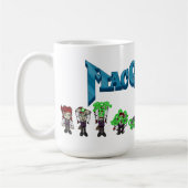 MacGuffinの悪態はマグを変形させます コーヒーマグカップ (左)