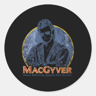 Macgyverのタイトル ラウンドシール